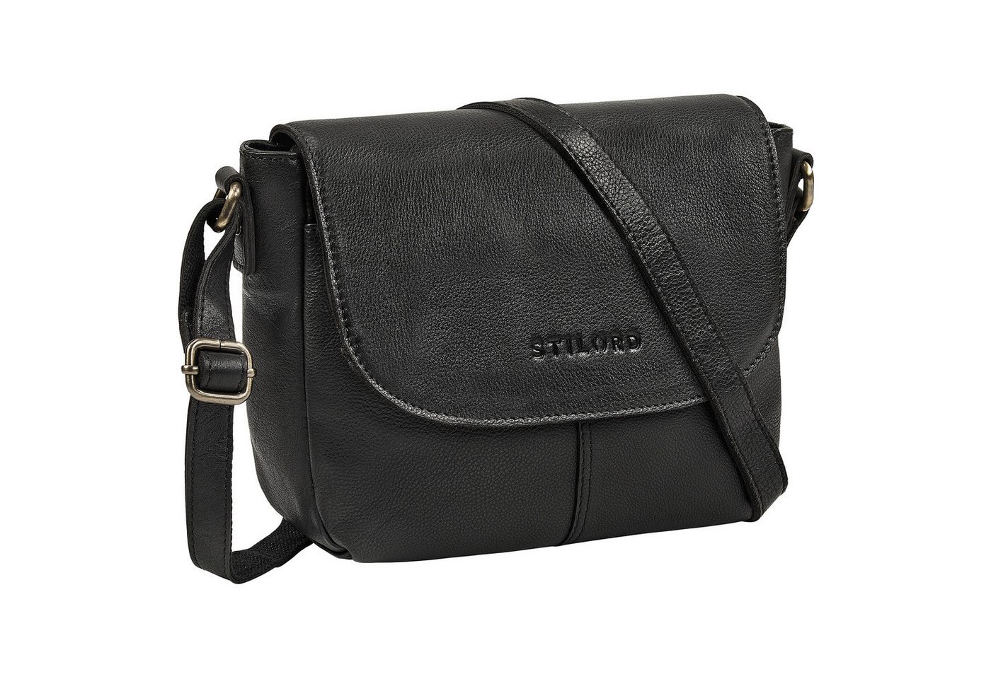 STILORD Handtasche "Elowen" Stylishe Kleine Echtleder Umhängetasche für Damen von STILORD