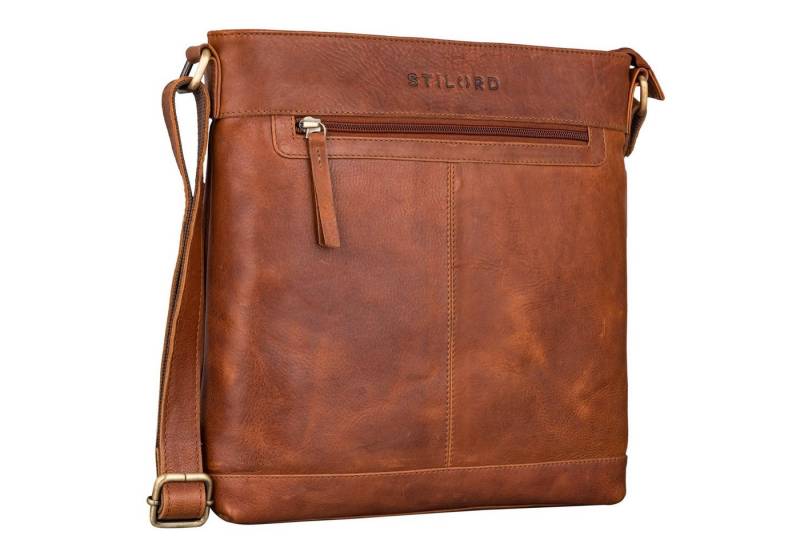 STILORD Handtasche "Henrike" Schultertasche Damen Leder im Hochformat von STILORD