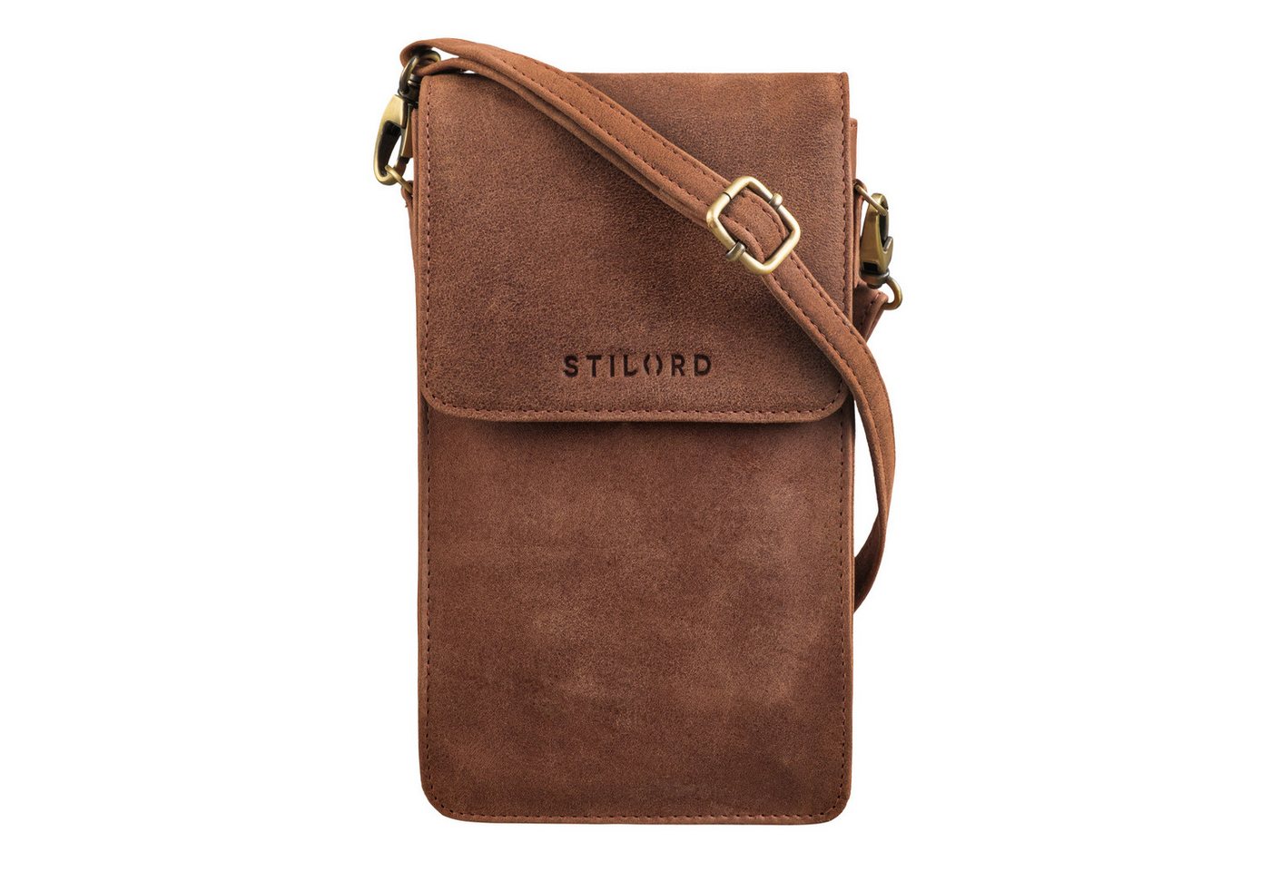 STILORD Handtasche "Imola" Echtleder Handytasche 7 Zoll Damen Herren von STILORD