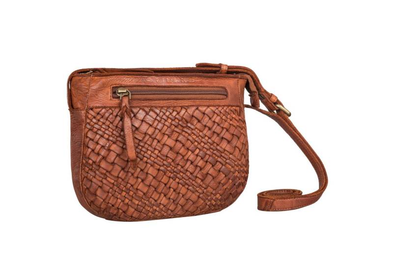 STILORD Handtasche "Jutta" Kleine Echtleder Vintage Flechttasche für Damen von STILORD