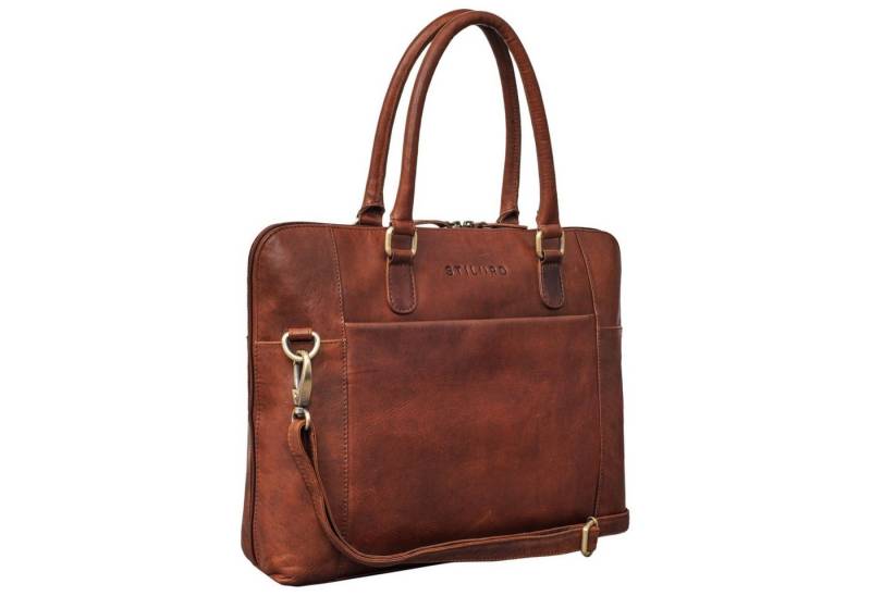 STILORD Handtasche "Latoya" Arbeitstasche elegant Leder von STILORD