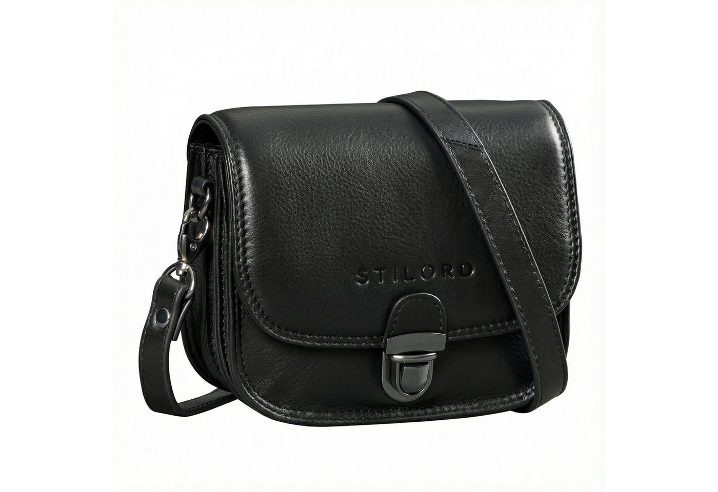 STILORD Handtasche "Maribel" Mini Umhängetasche Damen Leder mit Abnehmbaren Gurt von STILORD