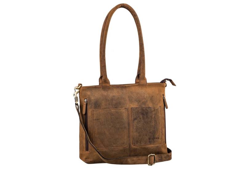 STILORD Handtasche "Merry" 3in1 Vintage Shopper Leder Handtasche Damen Große Henkeltasche von STILORD