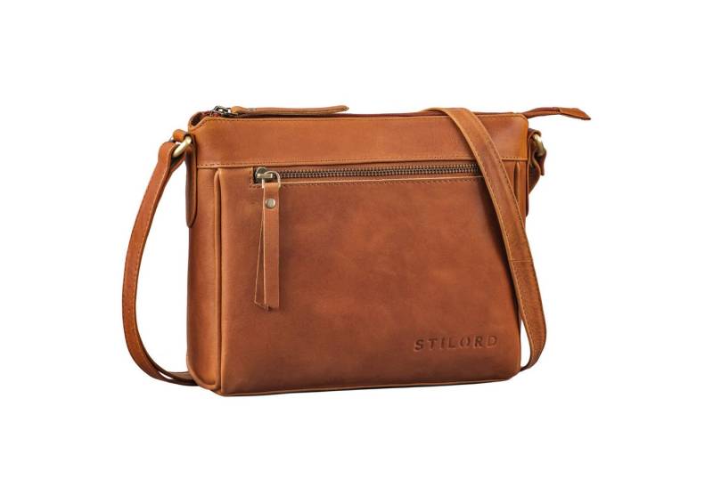 STILORD Handtasche "Mirabelle" Zeitlose Lederdatsche Handtasche Damen zum Umhängen von STILORD