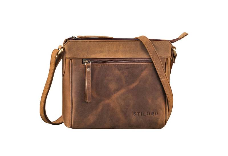 STILORD Handtasche "Mirabelle" Zeitlose Lederdatsche Handtasche Damen zum Umhängen von STILORD