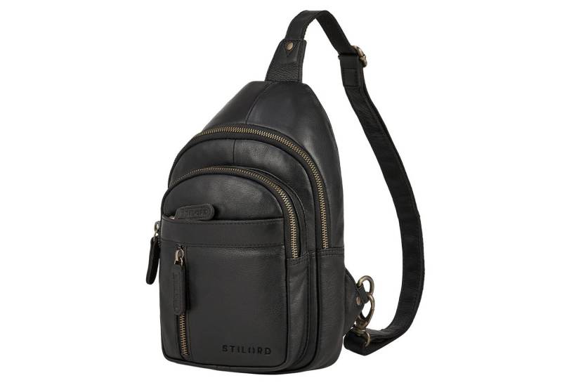 STILORD Handtasche "Montego" 2-in-1 Sling Bag aus Echtleder für Herren von STILORD