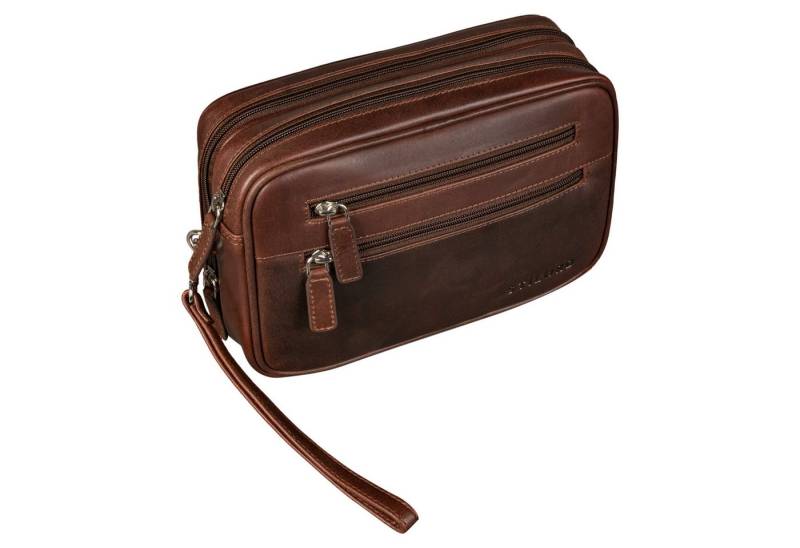 STILORD Handtasche "Nero" Vintage Handgelenktasche Clutch Herren Echtleder von STILORD