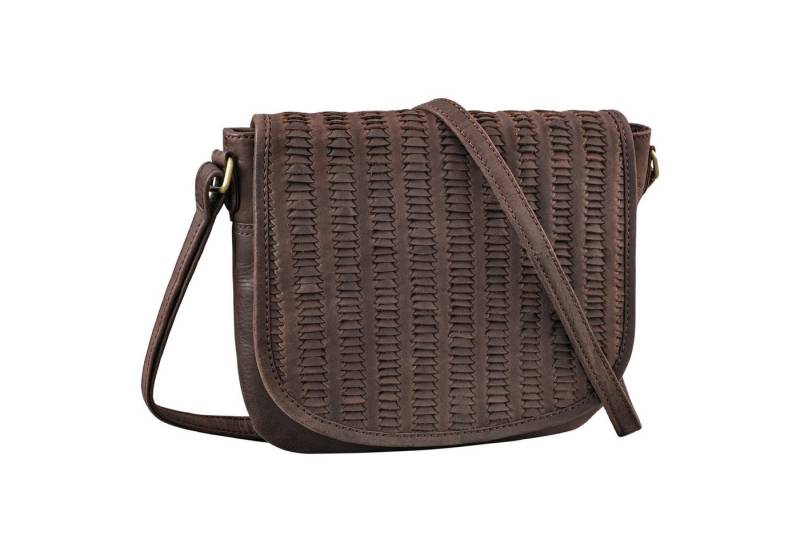 STILORD Handtasche "Nuria" Kleine Umhängetasche Damen Leder Handtasche Geflochten von STILORD