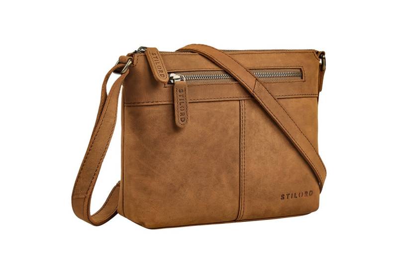 STILORD Handtasche "Odelia" Schicke Kleine Echt Ledertasche mit Gurt für Damen von STILORD