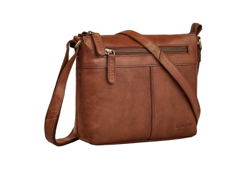 STILORD Handtasche "Odelia" Schicke Kleine Echt Ledertasche mit Gurt für Damen von STILORD