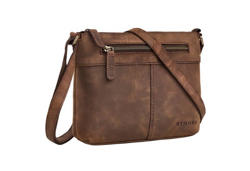 STILORD Handtasche "Odelia" Schicke Kleine Echt Ledertasche mit Gurt für Damen von STILORD