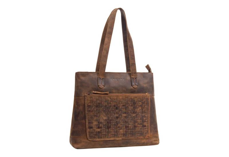 STILORD Handtasche STILORD "Theresa" Shopper Damen Groß Leder Geflochten von STILORD