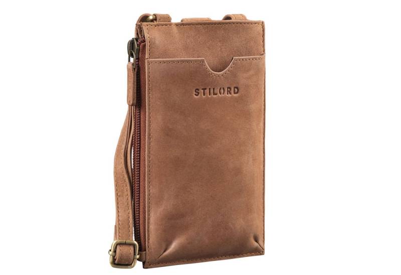 STILORD Handtasche "Tali" 3-in-1 Leder Handytasche mit Geldbörse zum Umhängen für Damen von STILORD
