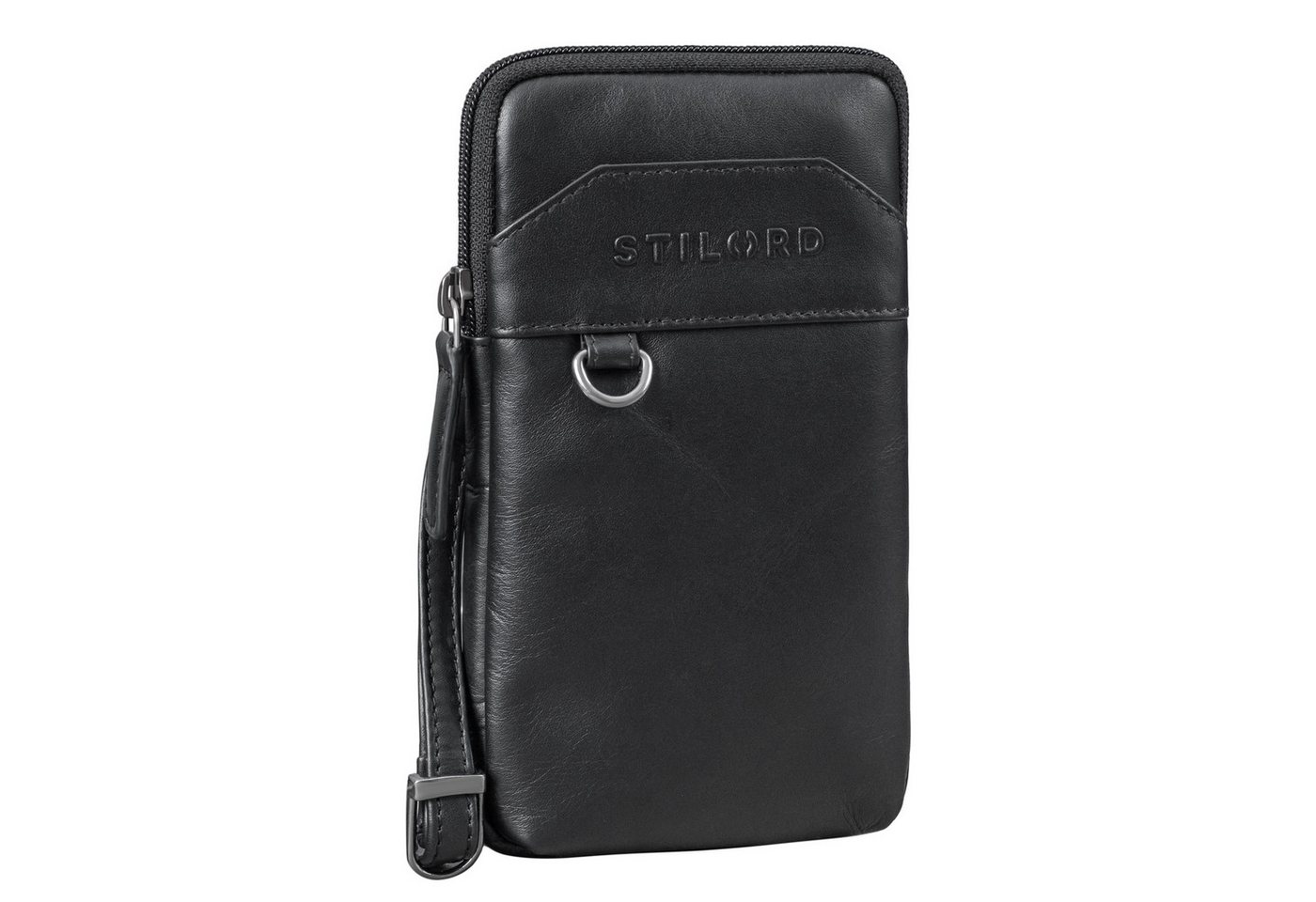 STILORD Handtasche "Tyrell" Brusttasche Herren Leder mit Gürtelschlaufe von STILORD