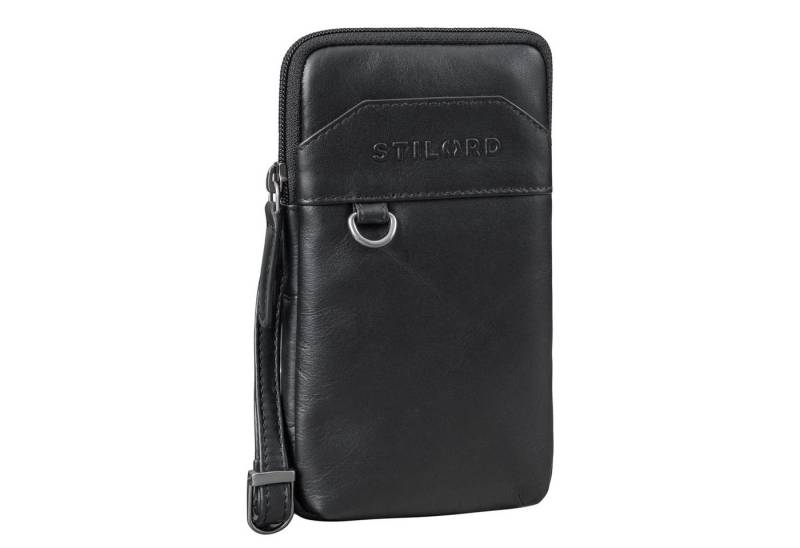 STILORD Handtasche "Tyrell" Brusttasche Herren Leder mit Gürtelschlaufe von STILORD
