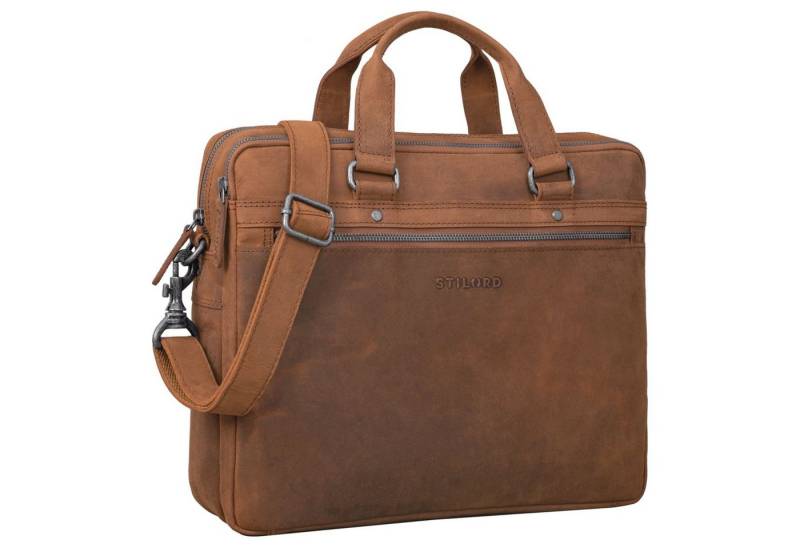 STILORD Laptoptasche "Brayson" Businesstasche 15 Zoll Leder von STILORD