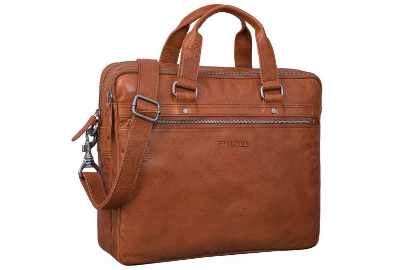 STILORD Laptoptasche "Brayson" Businesstasche 15 Zoll Leder von STILORD