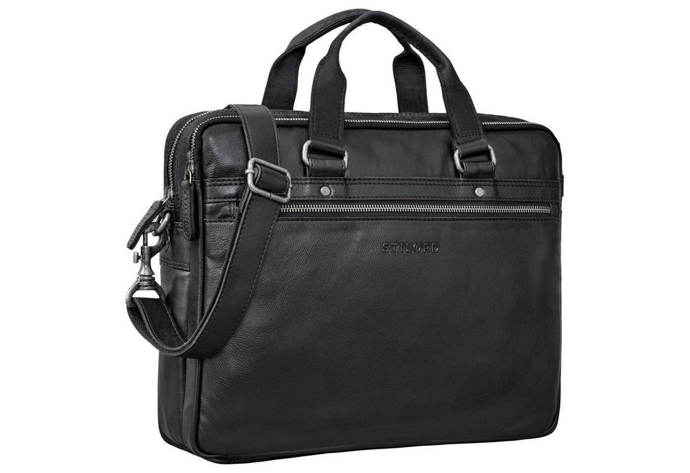 STILORD Laptoptasche Brayson" Businesstasche 15 Zoll Leder" von STILORD