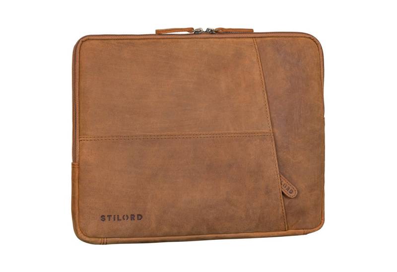 STILORD Laptoptasche "Cannes" Schmale Laptoptasche 15,6 Zoll Leder Herren & Damen von STILORD