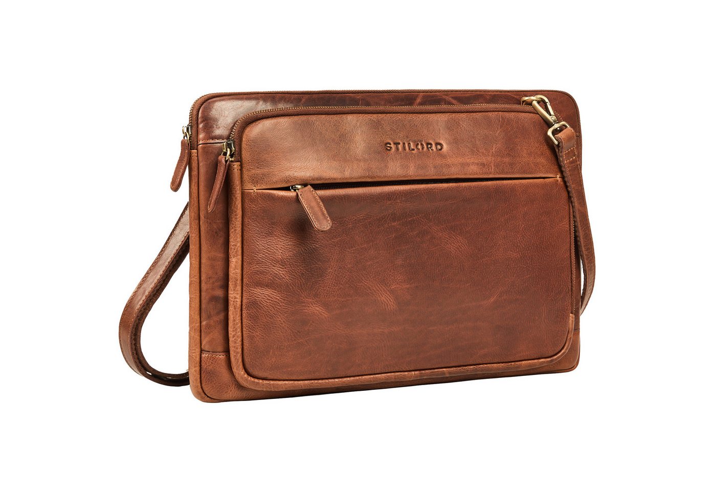 STILORD Laptoptasche "Clarity" Laptoptasche 15 Zoll Leder Umhängetasche Herren & Damen von STILORD