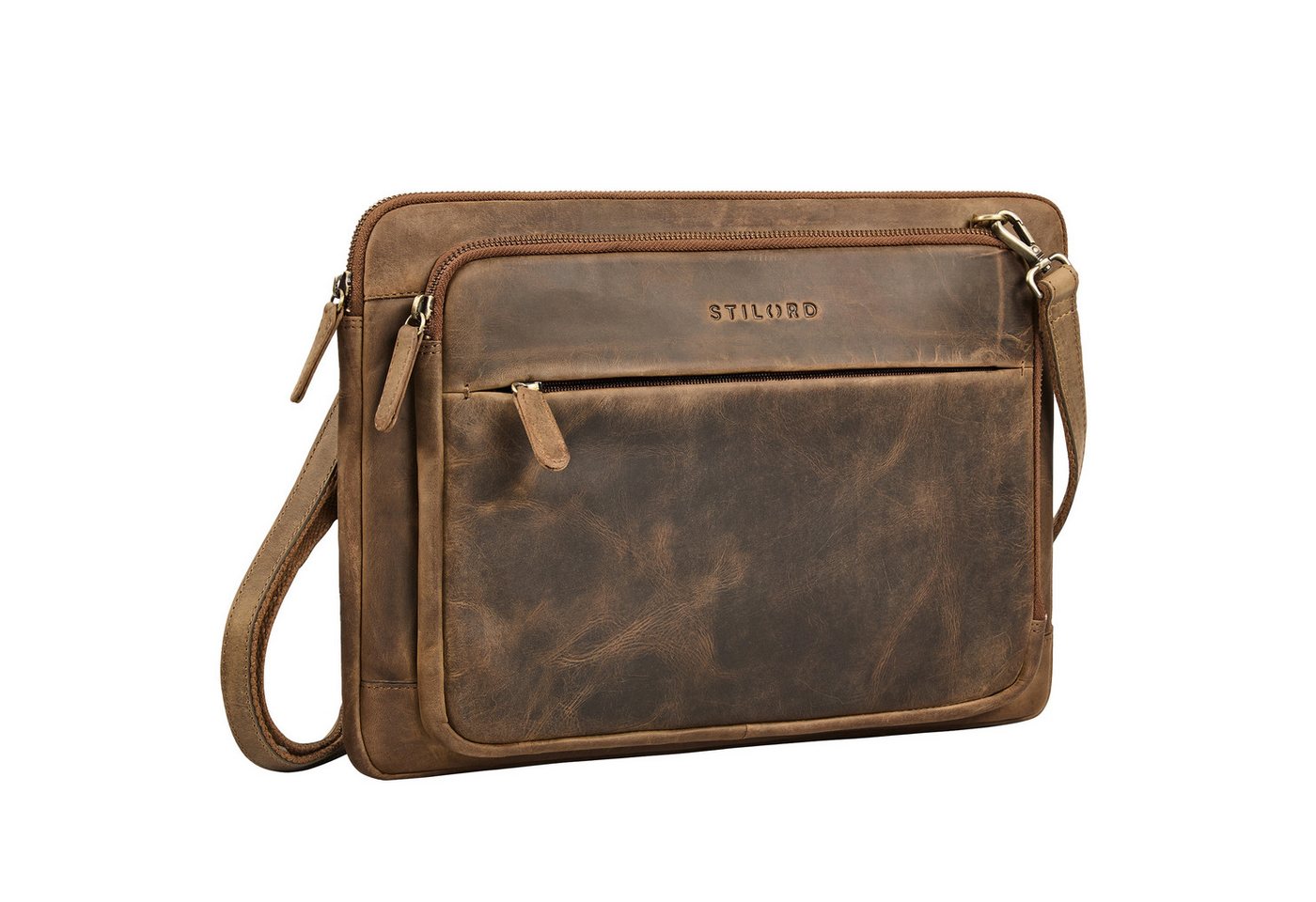 STILORD Laptoptasche "Clarity" Laptoptasche 15 Zoll Leder Umhängetasche Herren & Damen von STILORD