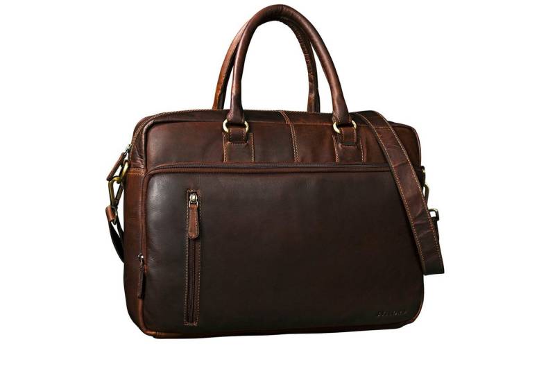 STILORD Laptoptasche "Fabius" Herren Umhängetasche Leder von STILORD