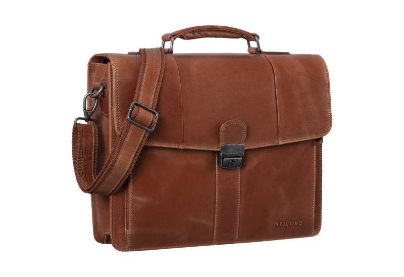 STILORD Laptoptasche "Havanna" Businesstasche Vintage Leder von STILORD