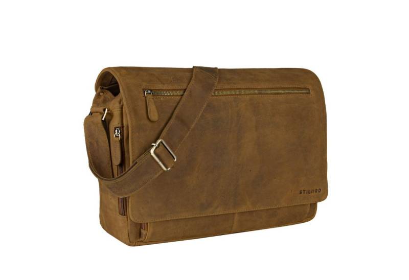 STILORD Laptoptasche "Jan" 15,6 Zoll Laptoptasche Leder von STILORD