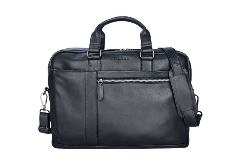STILORD Laptoptasche "Nico" Große Businesstasche aus Hochwertigem Leder 15.6 Zoll von STILORD