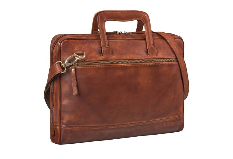 STILORD Laptoptasche "Pierce" Laptoptasche mit Griff Leder von STILORD