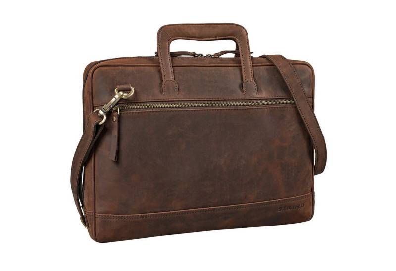 STILORD Laptoptasche "Pierce" Laptoptasche mit Griff Leder von STILORD
