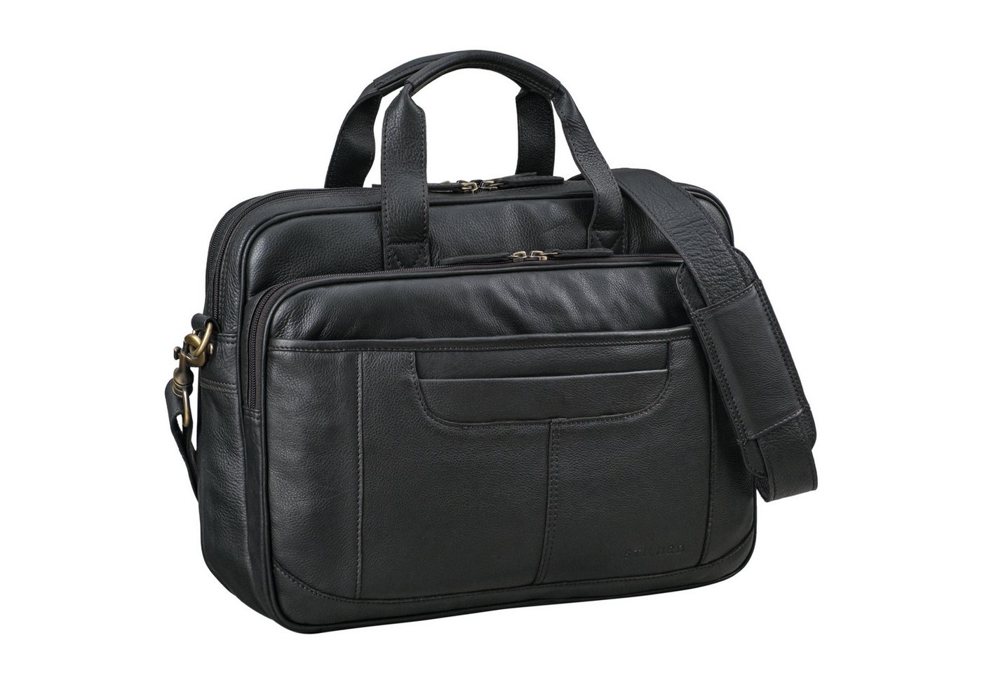 STILORD Laptoptasche Quest" XL Aktentasche Leder 15,6 Zoll - 16 Zoll" von STILORD