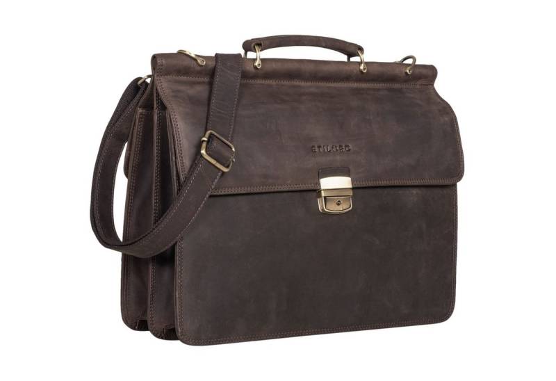 STILORD Laptoptasche "Stephan" Laptoptasche 15,6 Zoll Herren Leder von STILORD