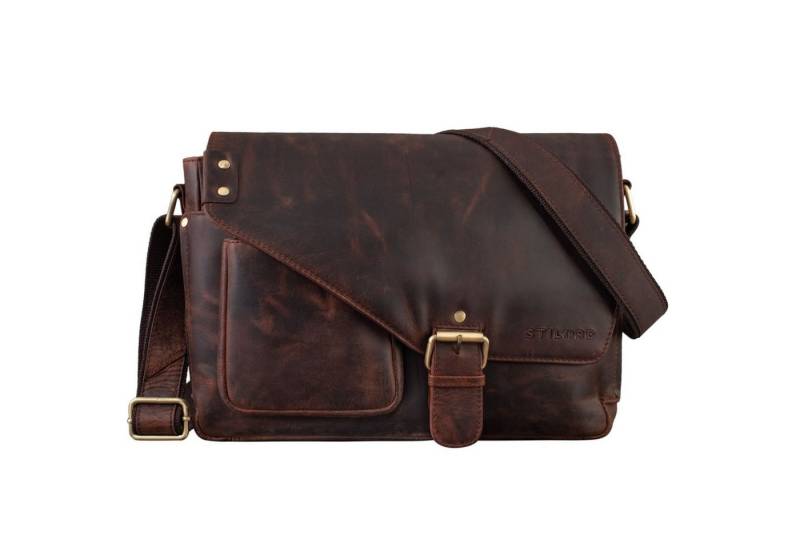 STILORD Laptoptasche "Tim" Messenger Bag Leder von STILORD