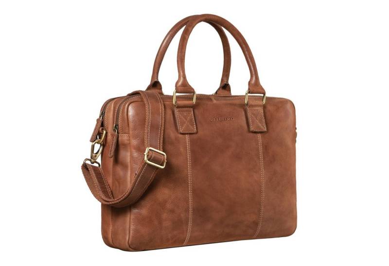STILORD Laptoptasche "Zacharias" Businesstasche Leder Aktentasche von STILORD