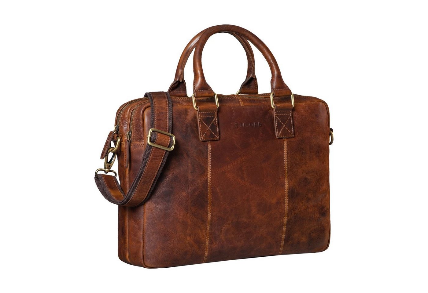 STILORD Laptoptasche "Zacharias" Businesstasche Leder Aktentasche STILORD Laptoptasche "Zacharias" Businesstasche Leder Aktentasche von STILORD