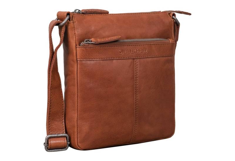 STILORD Schultertasche "Aspen" Kleine Vintage Umhängetasche Leder von STILORD