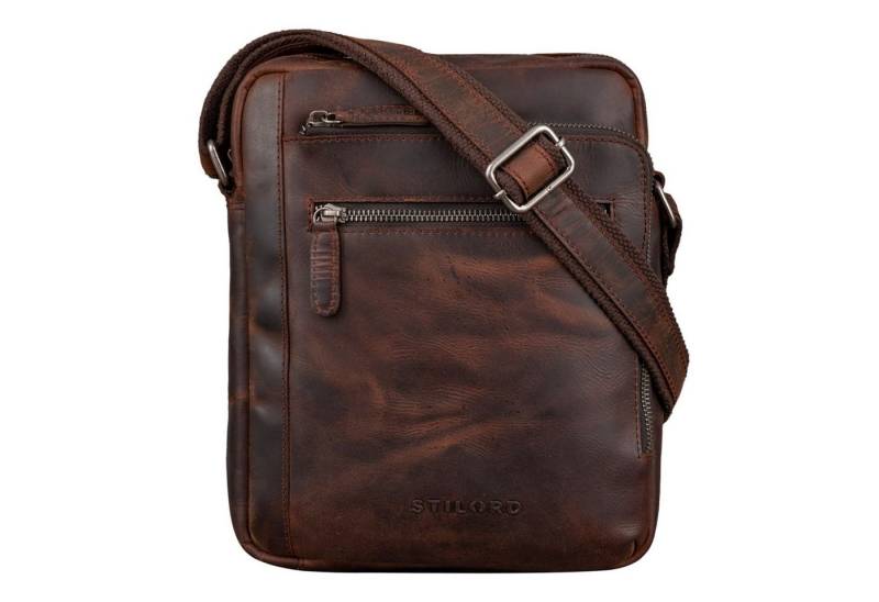 STILORD Schultertasche "Bruce" Vintage Herrentasche Ledertasche von STILORD