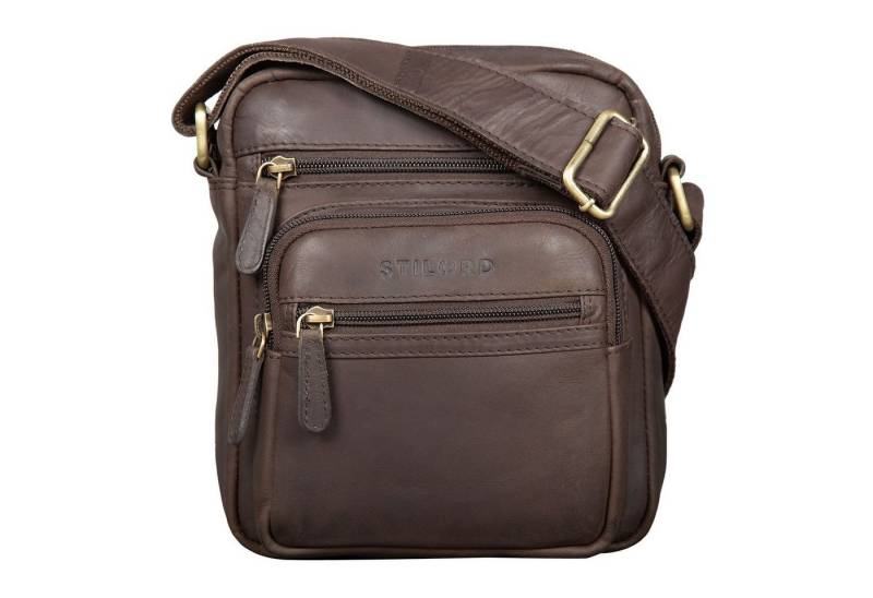 STILORD Schultertasche "Fabian" Umhängetasche Leder Klein von STILORD