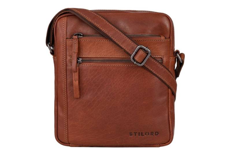STILORD Schultertasche "Garcia" Kleine Umhängetasche Echtleder von STILORD