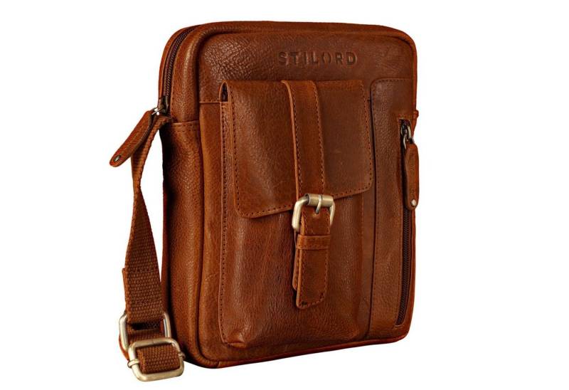 STILORD Schultertasche "Kendrick" Herren Umhängetasche Leder klein von STILORD