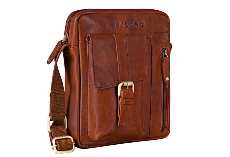 STILORD Schultertasche "Kendrick" Herren Umhängetasche Leder klein von STILORD