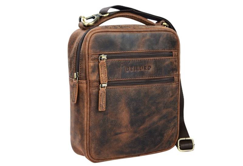 STILORD Schultertasche "Mats" Herren Handtasche Leder Vintage von STILORD
