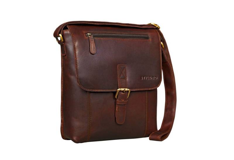 STILORD Schultertasche "Matthias" Herren Umhängetasche Leder Vintage von STILORD