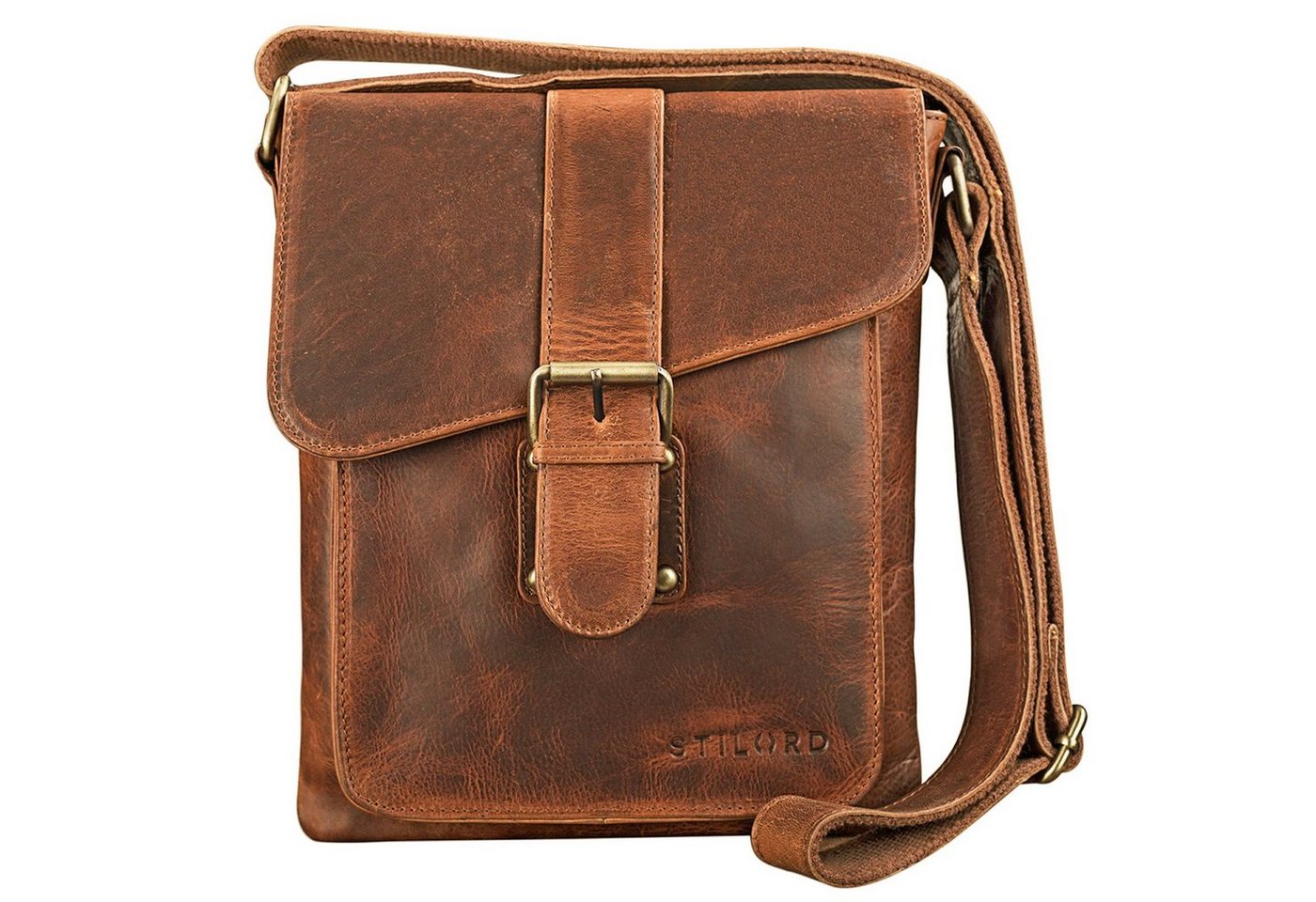 STILORD Schultertasche "Mattia" Kleine Umhängetasche Herren Echt Leder Vintage STILORD Schultertasche "Mattia" Kleine Umhängetasche Herren Echt Leder Vintage von STILORD