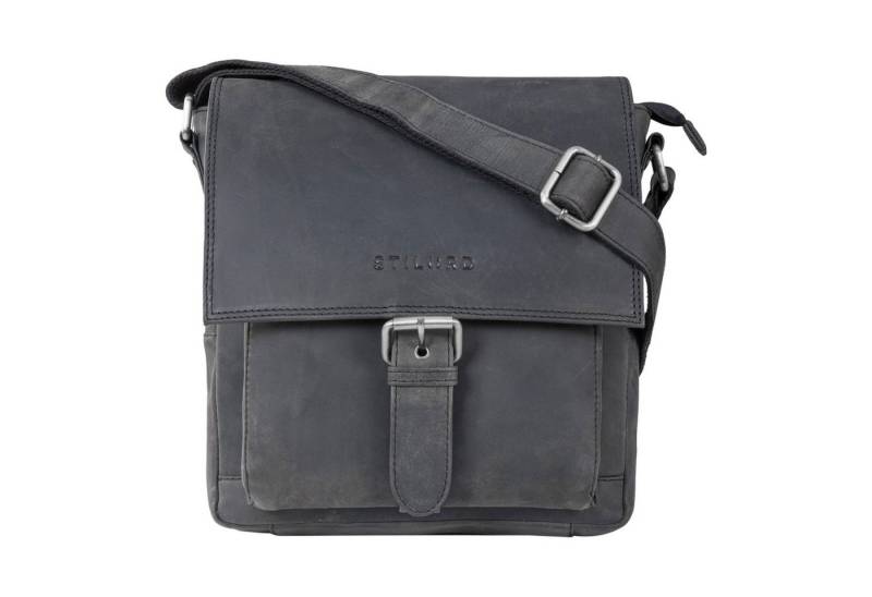 STILORD Schultertasche "Nevio" Herrentasche Leder Umhängetasche von STILORD