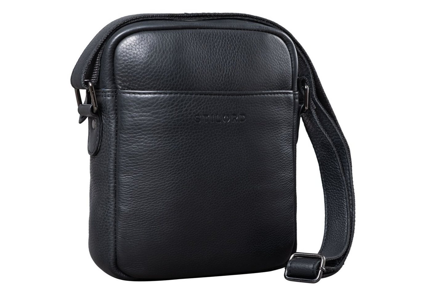 STILORD Schultertasche "Nils" Vintage Ledertasche Umhängetasche Klein von STILORD