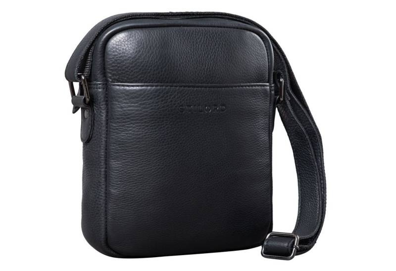 STILORD Schultertasche "Nils" Vintage Ledertasche Umhängetasche Klein von STILORD