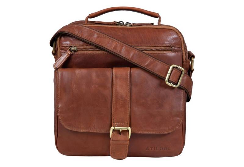 STILORD Schultertasche "Ricardo" Vintage Leder Umhängetasche Herren von STILORD