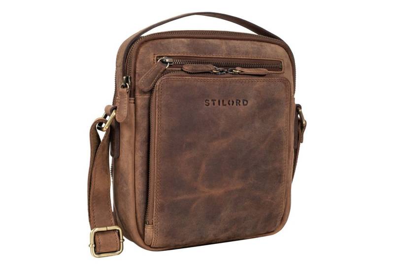 STILORD Schultertasche STILORD "Ilkay" Männer Tasche Leder Klein von STILORD